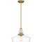 Quoizel Haven 1-Light Aged Brass Pendant QP5584AB - alternate 3